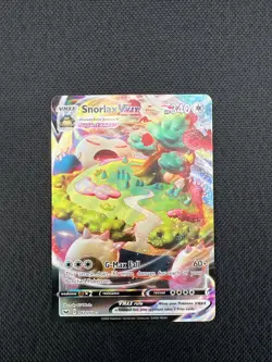 2020 POKEMON Snorlax VMAX 142/202 English Sword & Shield - NM - Image 1