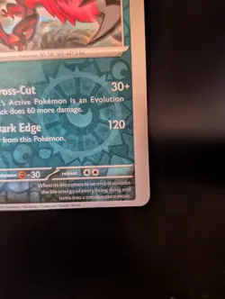 Black Dot Misalignment - Yveltal Rev Holo 118/182 NM Pokemon TCG Misprint Error - Image 4