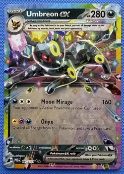 Pokemon Umbreon ex 060/131 Sv: Prismatic Evolutions Double Rare Holo English - Image 1