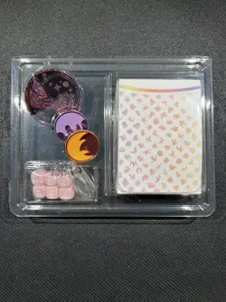Pokemon 151 UPC Accessories: Mew Coin + Dice + Status Coin + Deck Box. Brand New - Image 1