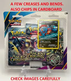 (402927) Pokemon XY Ancient Origins Booster 3-Pack Blister - Factory Sealed 820650109928 - Image 2