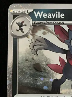 Weavile 021 Pokemon TCG Cosmos Holo ME: Mega Evolution Promo NM - Image 3