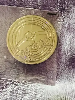 Pokemon TCG UPC Charizard Gigantimax C22 Gold Metal Flip Coin NEW SEALED - Image 3