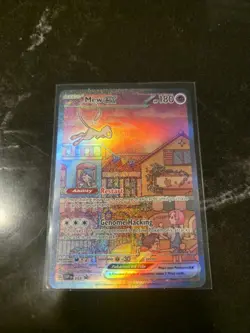 Mew ex SVP 053 Pokemon TCG Scarlet Violet 151 Black Star Promo Full Art | NM A - Image 1