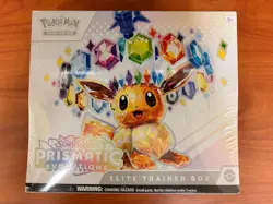 Pokemon Prismatic Evolutions Elite Trainer Box ETB - SEALED (Small Tear) - Image 1