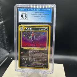 2001 Pokemon Awakening Legends Houndoom Holo CGC Blue Label 9.5 / Black Label 10 - Image 1