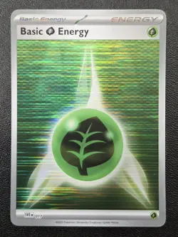 Pokemon TCG Basic Grass Energy - Common SVE: Scarlet & Violet Energies 017 NM - Image 1