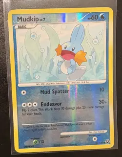 Mudkip 80/106 Great Encounters Reverse Holo Pokemon LP - Image 1
