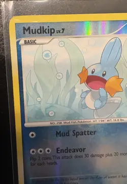 Mudkip 80/106 Great Encounters Reverse Holo Pokemon LP - Image 5