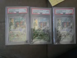 2023 POKEMON SVP EN-SV BLACK STAR PROMO #044 CHARMANDER PSA (2) 8 And (1) 7 #044 - Image 1