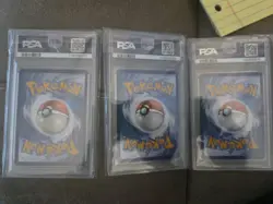 2023 POKEMON SVP EN-SV BLACK STAR PROMO #044 CHARMANDER PSA (2) 8 And (1) 7 #044 - Image 2