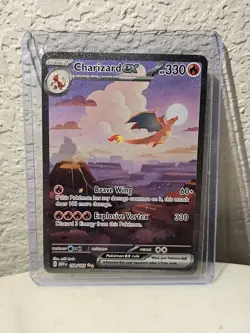 Pokemon TCG Charizard EX 199/165 Special Illustration Rare - Image 1