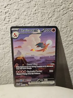 Pokemon TCG Charizard EX 199/165 Special Illustration Rare - Image 3