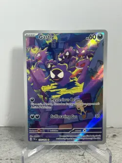 Pokemon TCG Gastly Scarlet & Violet Temporal Forces 177/162 NM - Image 1