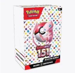 POKEMON NEW & FACTORY SEALED SCARLET & VIOLET 151 BOOSTER BUNDLE BOX-6 PACK - Image 1