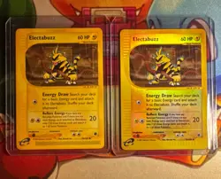 Pokemon TCG Electabuzz 76/165 Expedition E-Reader Reverse Holo & Regular - LP ⚡ - Image 1