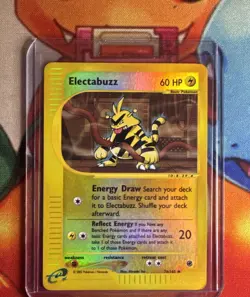Pokemon TCG Electabuzz 76/165 Expedition E-Reader Reverse Holo & Regular - LP ⚡ - Image 2