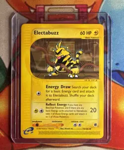 Pokemon TCG Electabuzz 76/165 Expedition E-Reader Reverse Holo & Regular - LP ⚡ - Image 4