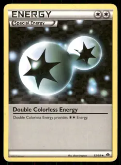 Pokemon TCG Non-holo double colorless energy - Image 1
