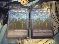 Yugioh 2x SEALED Legendary Collection 25th Anniversary Promo Pack Red & Blue QCR - Image 1