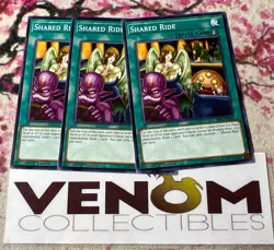 3x (M/NM) - Shared Ride - SR07-EN033 - Common - 1st Edition YuGiOh - Image 1