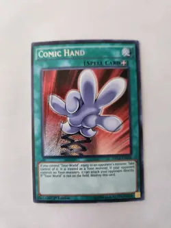 Yu-Gi-Oh TCG Comic Hand DRL2-EN026 1st Edition Secret Rare - Image 1