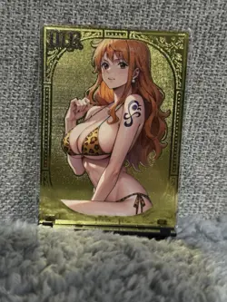 GODDESS STORY MR #021/100 NAMI ONE PIECE METAL ANIME CARD - Image 1