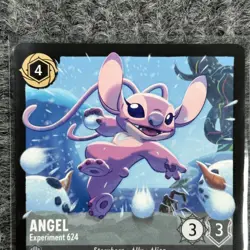 Disney Lorcana Winterspell Angel Experiment 624 191/204 Legendary NM/Mint - Image 3