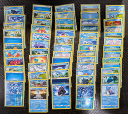 Pokemon Card Lot of 62 Type Water **Conditions Vary** - Image 1