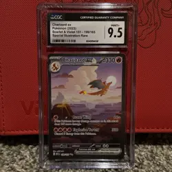 CGC 9.5 Charizard Ex SIR Scarlet & Violet 151 2023 Pokemon Card 199/165 - Image 1