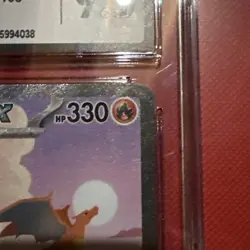CGC 9.5 Charizard Ex SIR Scarlet & Violet 151 2023 Pokemon Card 199/165 - Image 4