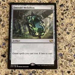 Emerald Medallion 237 Commander 2014 Regular MTG TCG CARD NM - Image 1