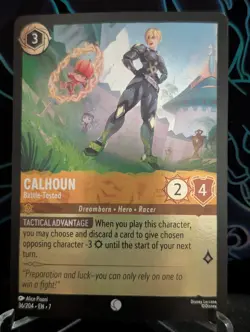 Calhoun 36/204 Disney Lorcana Archazia's Island Common Cold Foil Card NM - Image 2