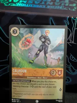 Calhoun 36/204 Disney Lorcana Archazia's Island Common Cold Foil Card NM - Image 3