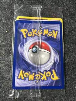 1999 Pokemon Warner Bros Studio Store Promo Card SEALED First Movie WB - Image 4