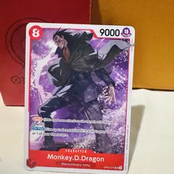 Monkey.D.Dragon (Monkey.D.Luffy's dad), OP07-015, SR, english, One Piece Card - Image 1