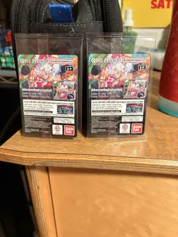 One Piece Monkey D Luffy College Basketball US Voyage Limited Edition (2 cards) - Image 2