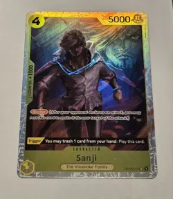 Sanji OP04-104 SR Kingdoms of Intrigue One Piece Card Game CCG - Image 1