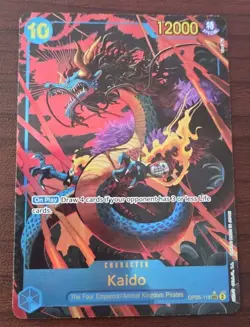 Kaido OP05-118 SEC Alt Art One Piece TCG Card English Awakening of the New Era - Image 1