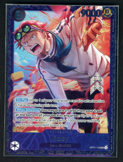 Awesome 2025 ONE PIECE 119 KOBY TREASURE CUP TOP 8 PRIZE CARD SEALED - Image 1