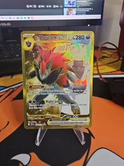 Pokemon TCG Journey Together N's Zoroark EX Holo Ultra Rare Card 189/159 - Image 2
