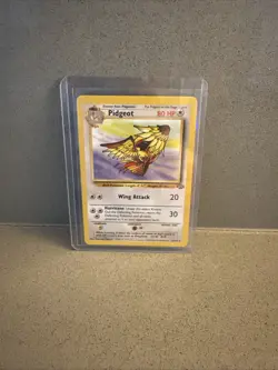 Pokemon Pidgeot #24/64 Non-Holo Rare - 1999 Unlimited Jungle Set MP Vintage Card - Image 1