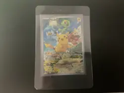 Pokemon Pikachu 027 Scarlet & Violet Promo Holo Card English 2023 - Image 1