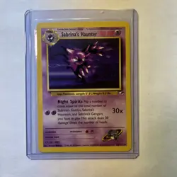 Sabrina's Haunter 58/132 Gym Heroes Series TCG Pokemon Card 2000 NM - Image 2