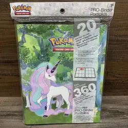 Ultra-Pro Pokemon Binder Portfolios Enchanted Glade 9-Pocket 360 card holder NEW - Image 1