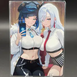 Yelan/Shenhe Genshin Impact Anime Waifu Card Doujin ACG Goddess - Image 2