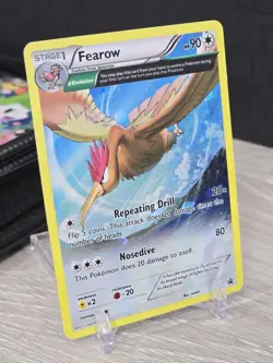 Pokemon Card TCG Fearow XY57 XY Black Star Promo 2015 Full Art Holo - Image 1