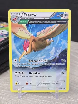 Pokemon Card TCG Fearow XY57 XY Black Star Promo 2015 Full Art Holo - Image 3