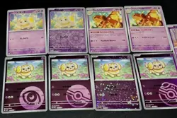 Exclusive Fidough CBB1C S-Chinese Gem Pack Vol 1 Pokemon TCG 9 Card Mixed Lot - Image 3