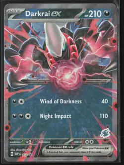 Darkrai ex (Darkrai) Holo Rare Battle Academy 2024 110 NM Pokemon Card - Image 1